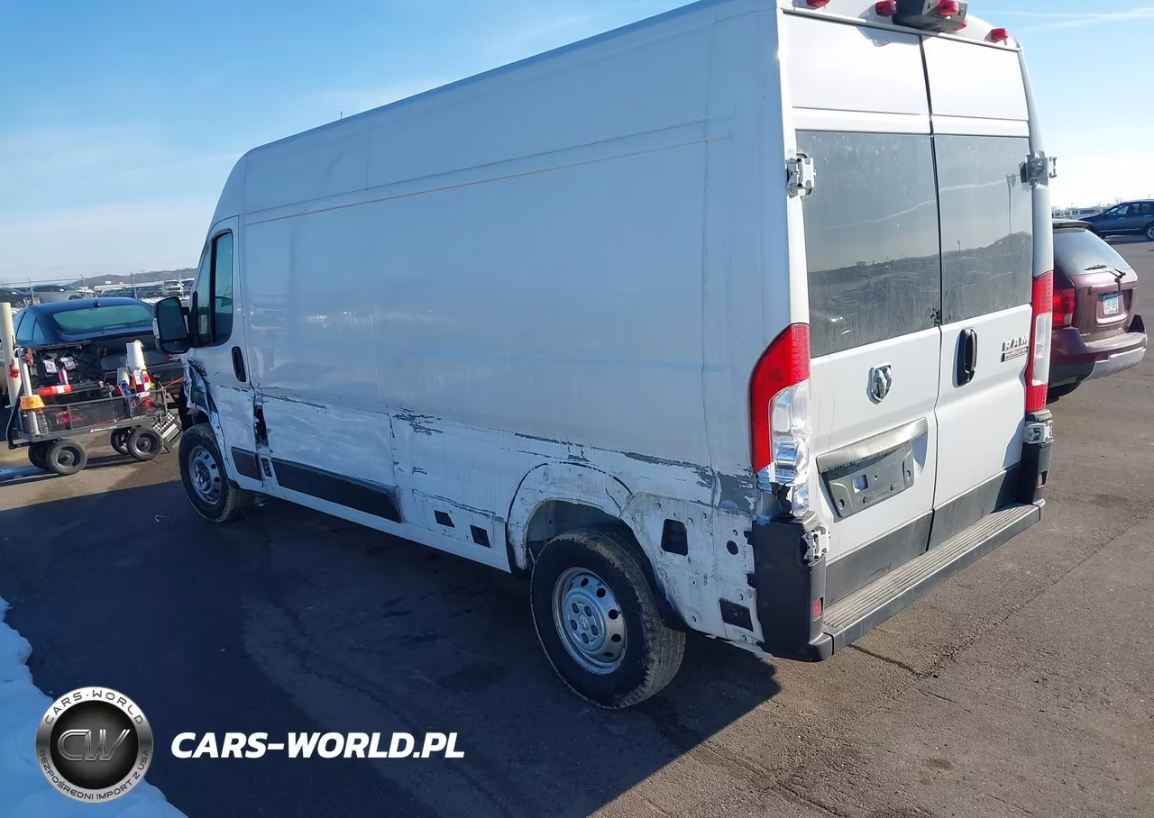 2021 Ram Promaster 2500 High Roof 159 Wb VIN:3C6LRVDG9ME590842 - 3