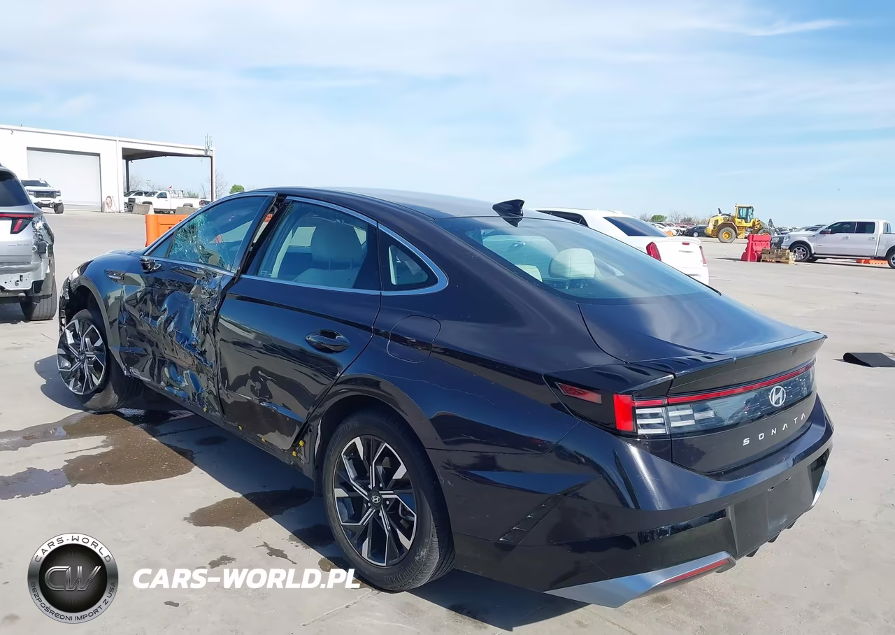 2024 Hyundai Sonata Sel VIN:KMHL64JA7RA376658 - 3