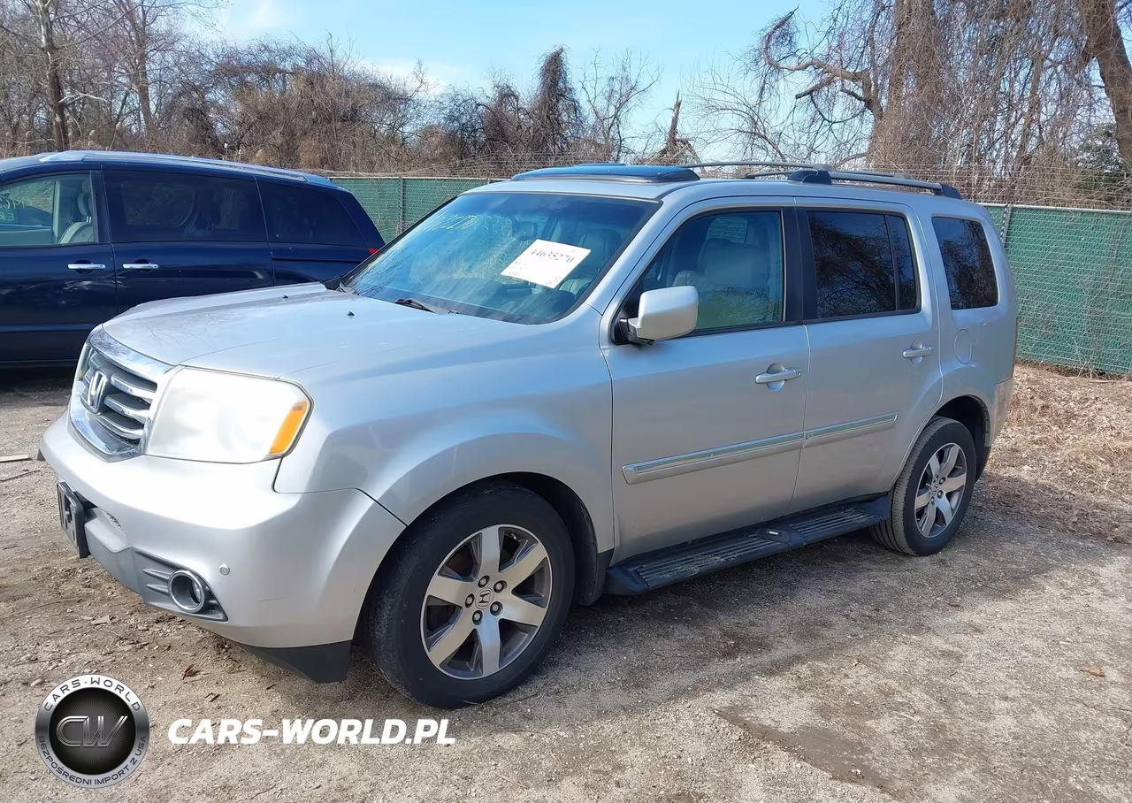 2014 Honda Pilot Touring VIN:5FNYF4H90EB038543 - 2