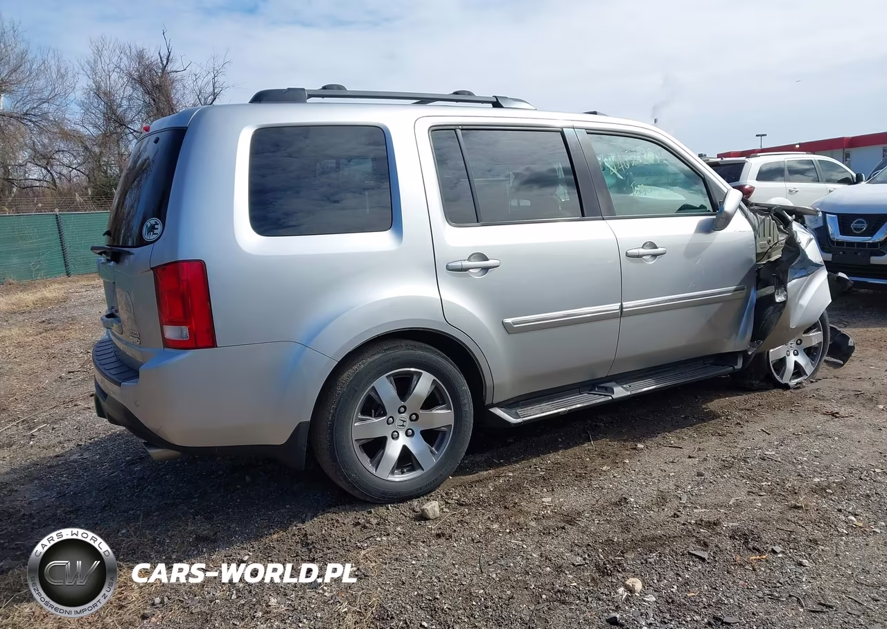 2014 Honda Pilot Touring VIN:5FNYF4H90EB038543 - 4