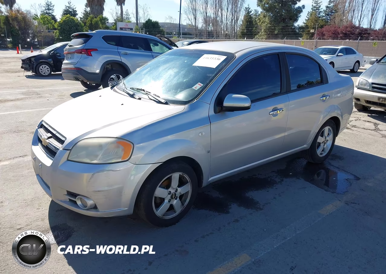 2008 Chevrolet Aveo Lt VIN:KL1TG56618B238920 - 2
