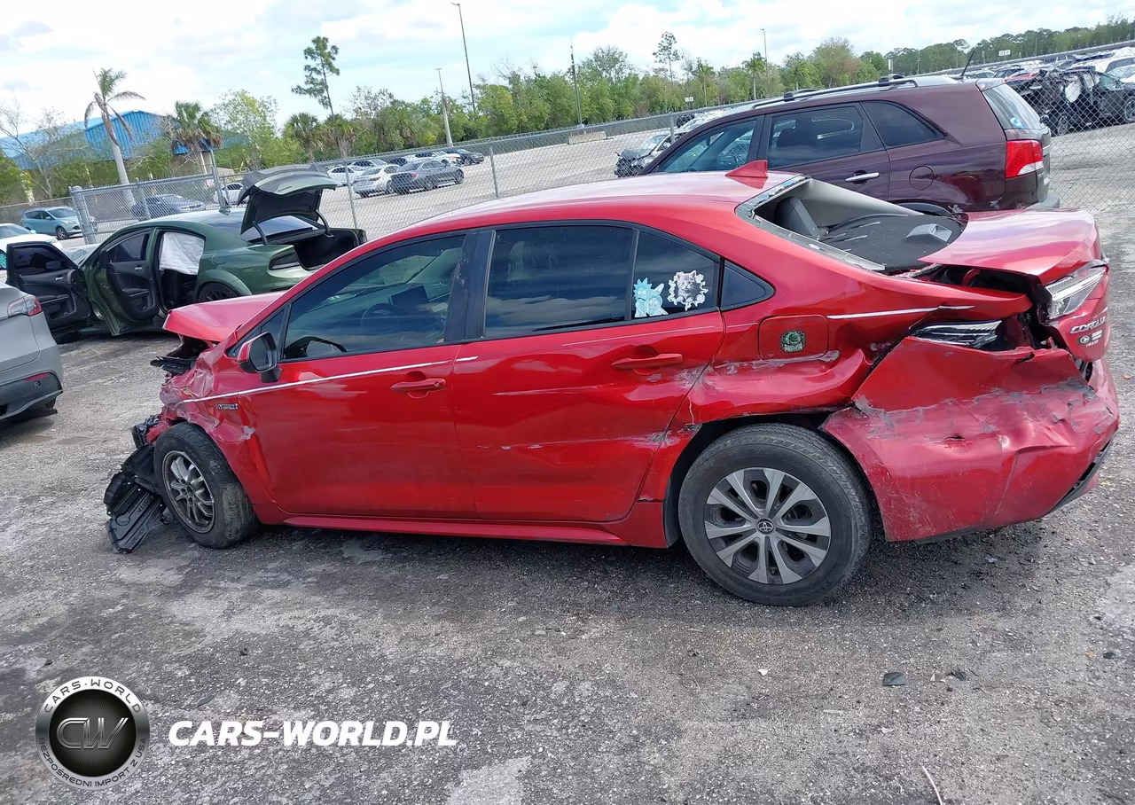 2020 Toyota Corolla Hybrid Le VIN:JTDEBRBE5LJ028341 - 14