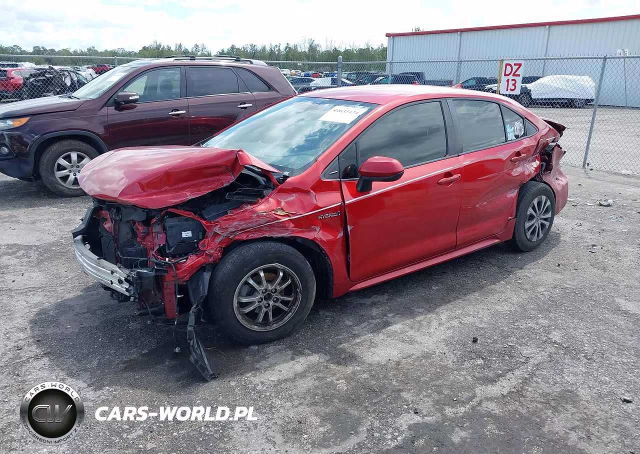 2020 Toyota Corolla Hybrid Le VIN:JTDEBRBE5LJ028341 - 2