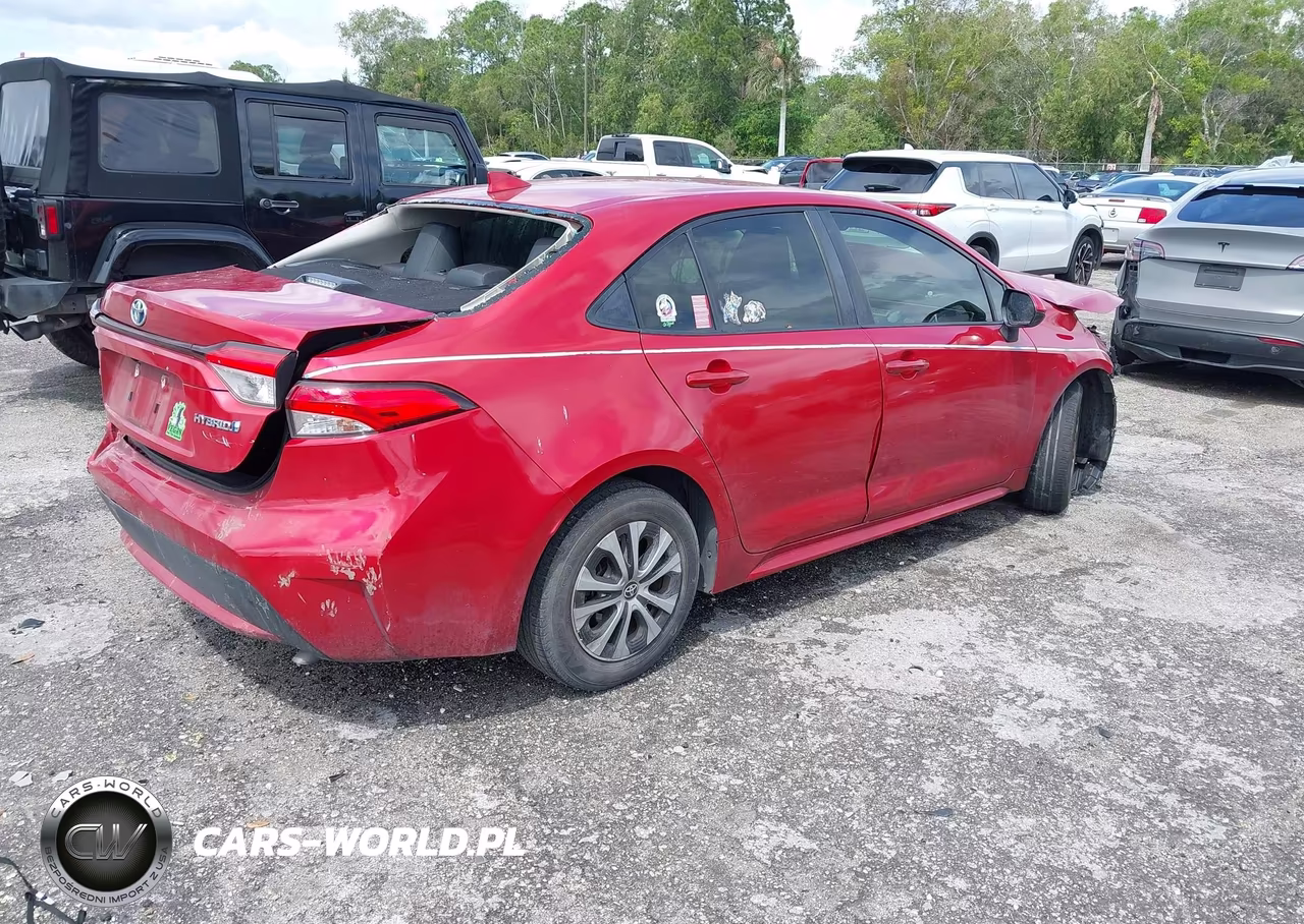 2020 Toyota Corolla Hybrid Le VIN:JTDEBRBE5LJ028341 - 4