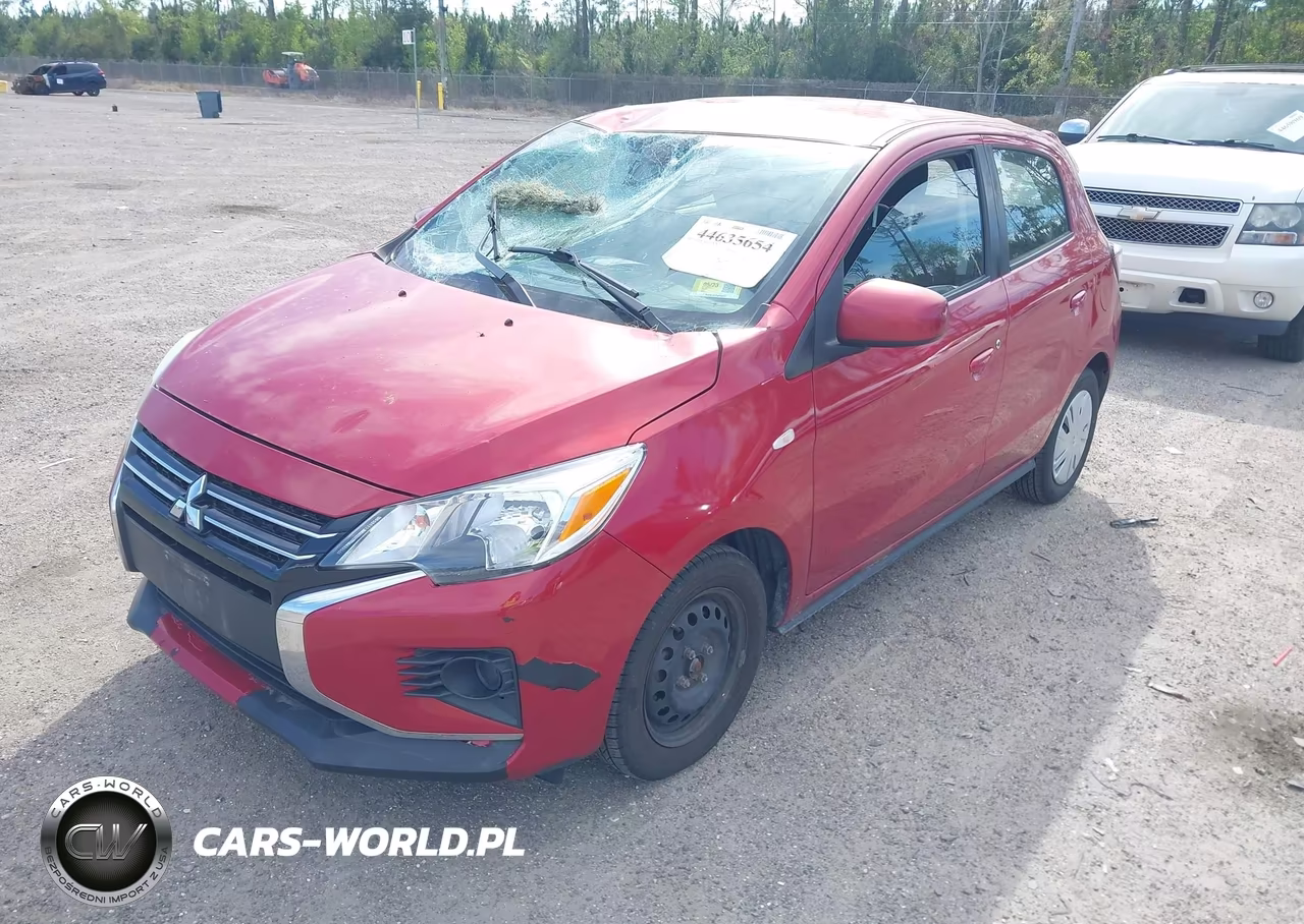 2022 Mitsubishi Mirage Es-Le VIN:ML32AUHJ0NH005947 - 2