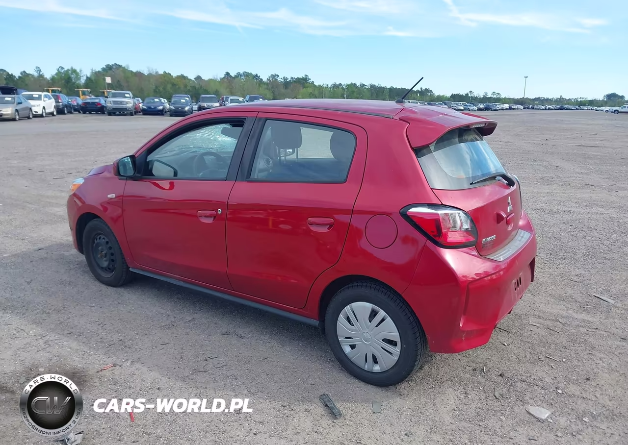 2022 Mitsubishi Mirage Es-Le VIN:ML32AUHJ0NH005947 - 3