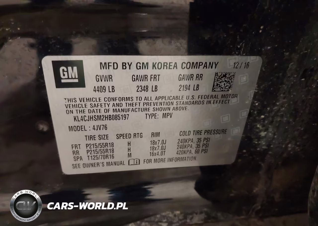 2017 Buick Encore Premium VIN:KL4CJHSM2HB085197 - 9