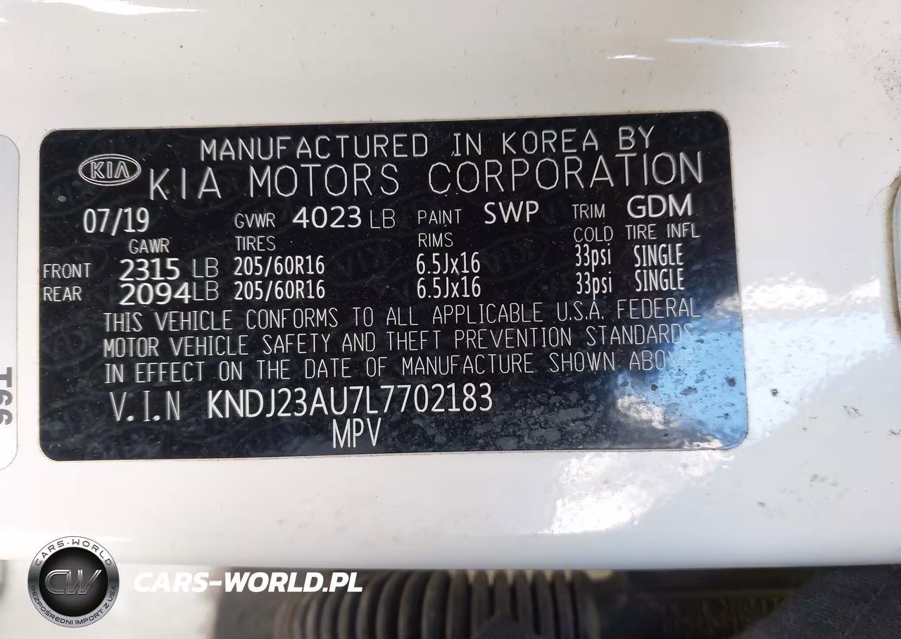 2020 Kia Soul Lx VIN:KNDJ23AU7L7702183 - 9
