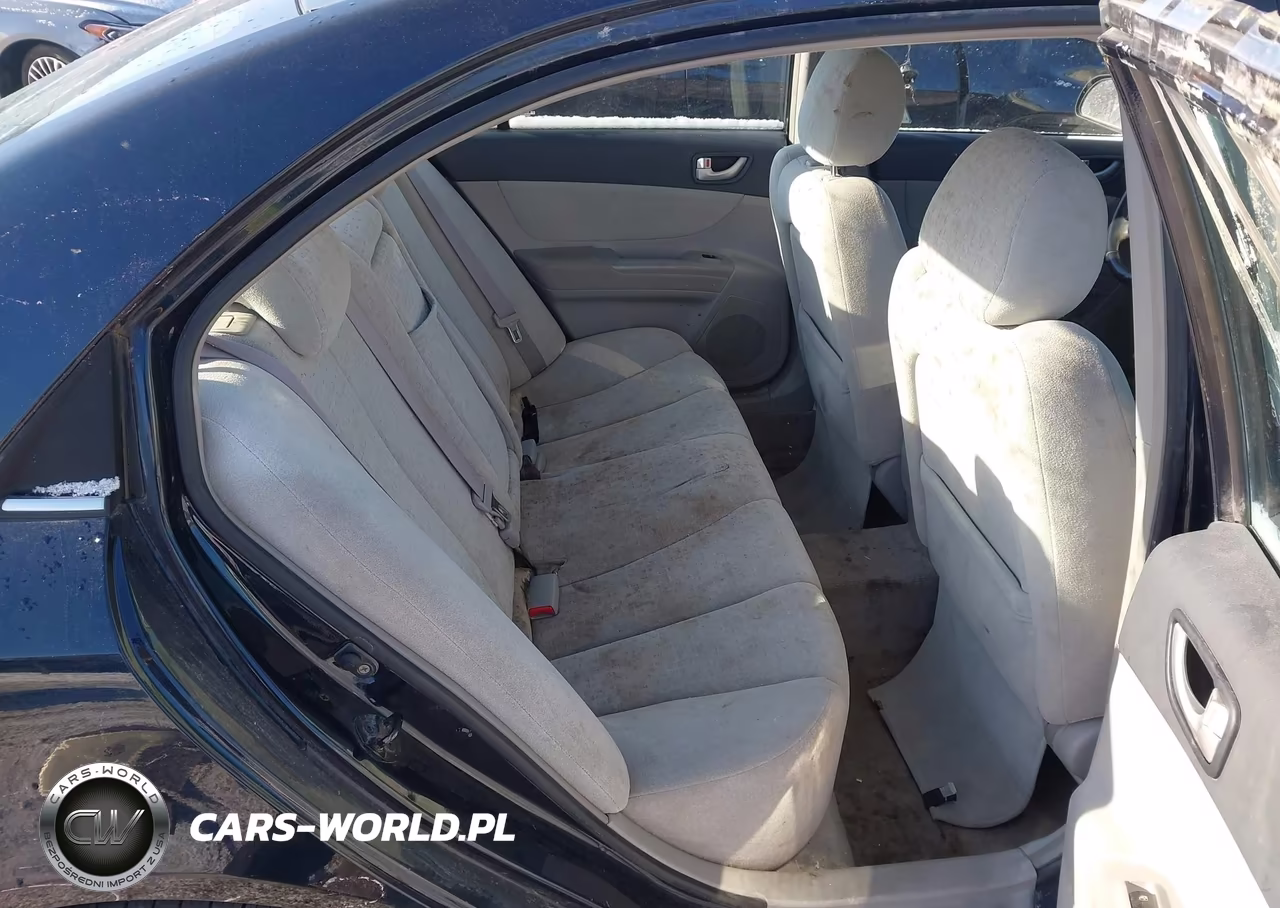 2007 Hyundai Sonata Gls VIN:5NPET46C27H250763 - 8