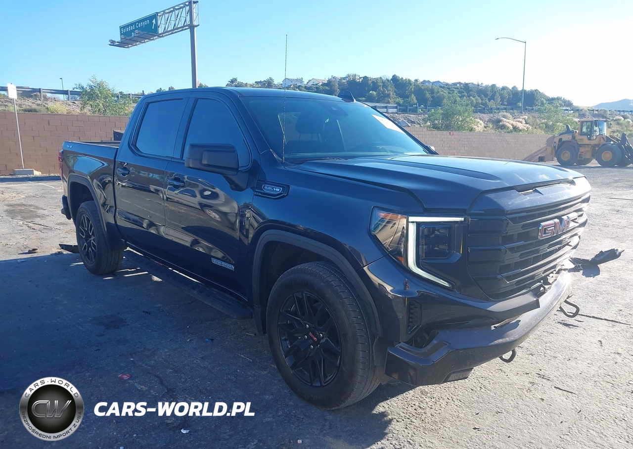 2022 GMC Sierra 1500 4Wd Short Box Elevation