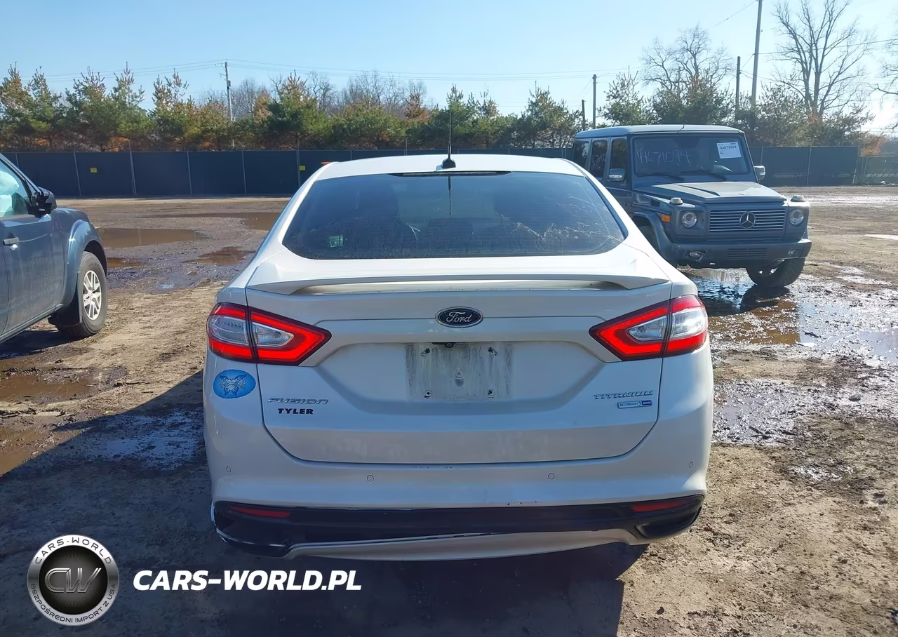 2016 Ford Fusion Titanium VIN:3FA6P0D90GR137213 - 16