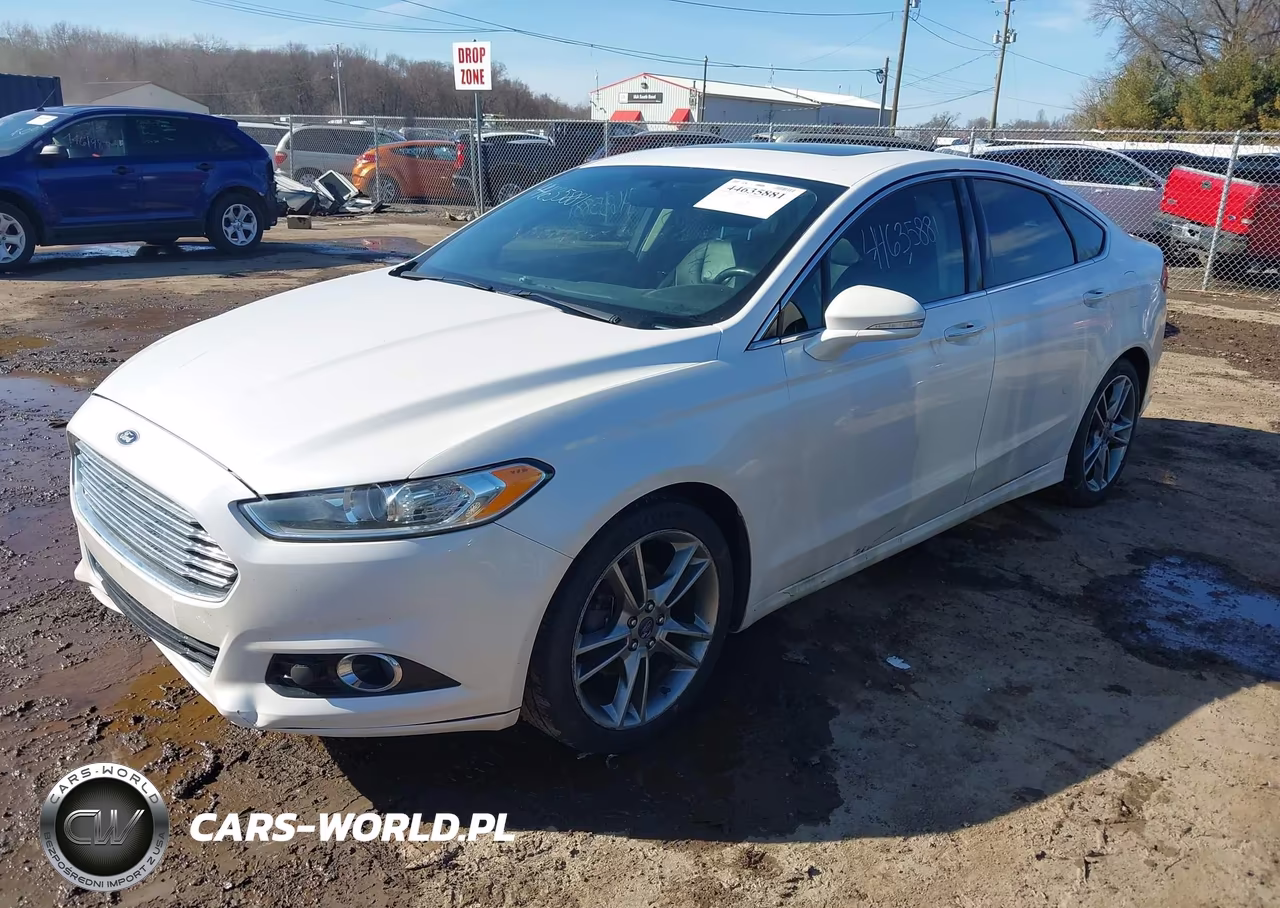 2016 Ford Fusion Titanium VIN:3FA6P0D90GR137213 - 2