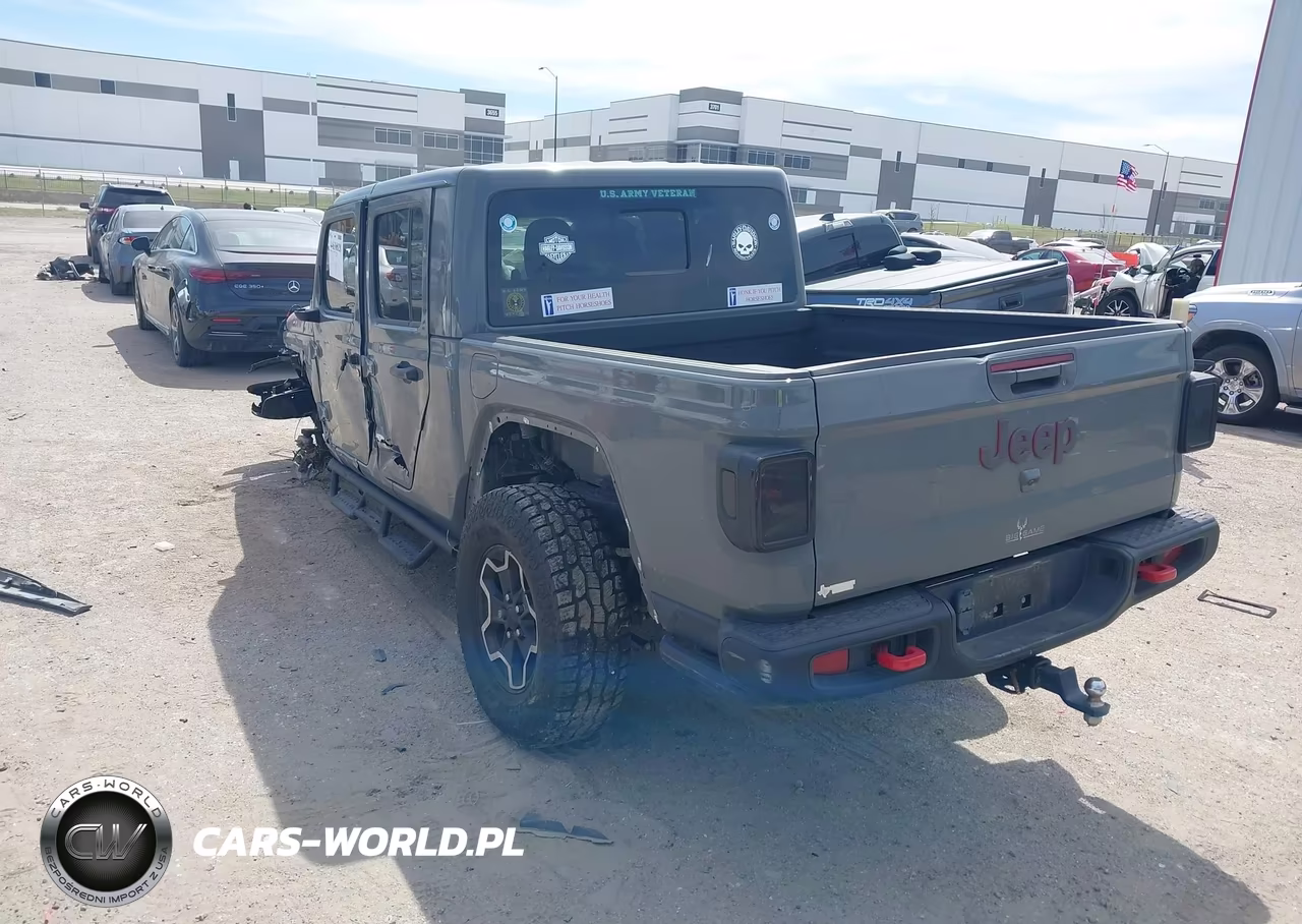 2021 Jeep Gladiator Rubicon 4X4 VIN:1C6JJTBG0ML613762 - 3
