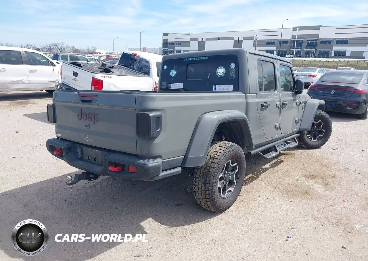 2021 Jeep Gladiator Rubicon 4X4 VIN:1C6JJTBG0ML613762 - 4