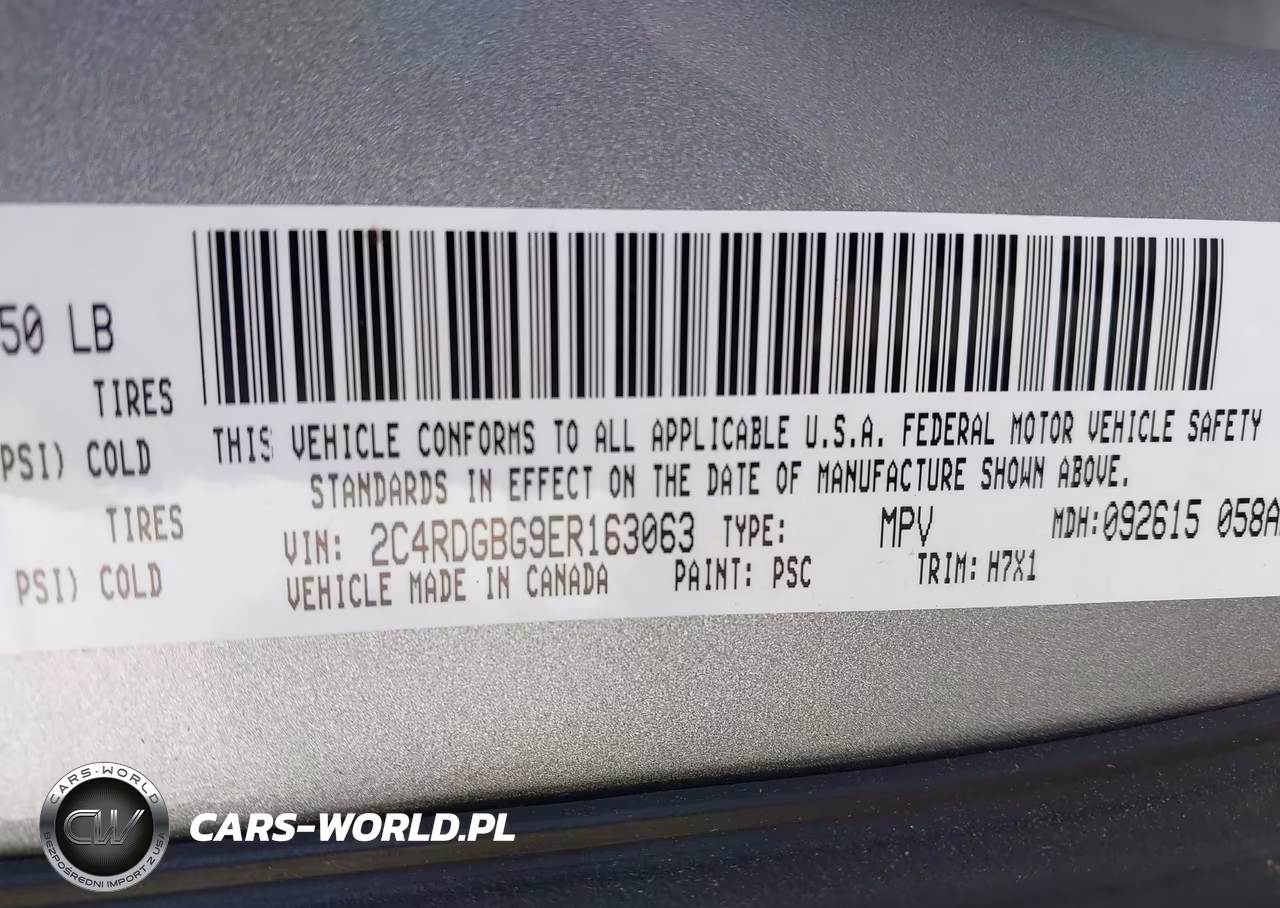 2014 Dodge Grand Caravan Se VIN:2C4RDGBG9ER163063 - 9