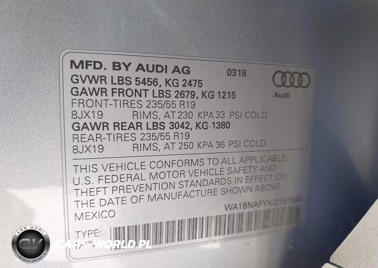 2018 Audi Q5 2.0T Premium-2.0T Tech Premium VIN:WA1BNAFYXJ2157564 - 9