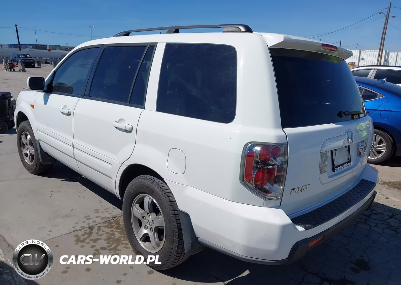 2007 Honda Pilot Ex-L VIN:5FNYF28507B030608 - 3
