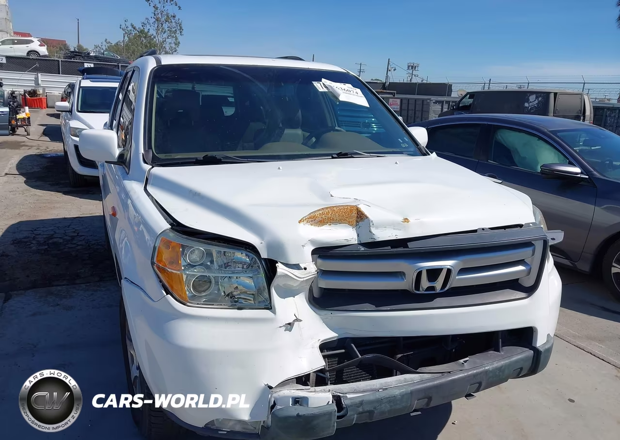 2007 Honda Pilot Ex-L VIN:5FNYF28507B030608 - 6