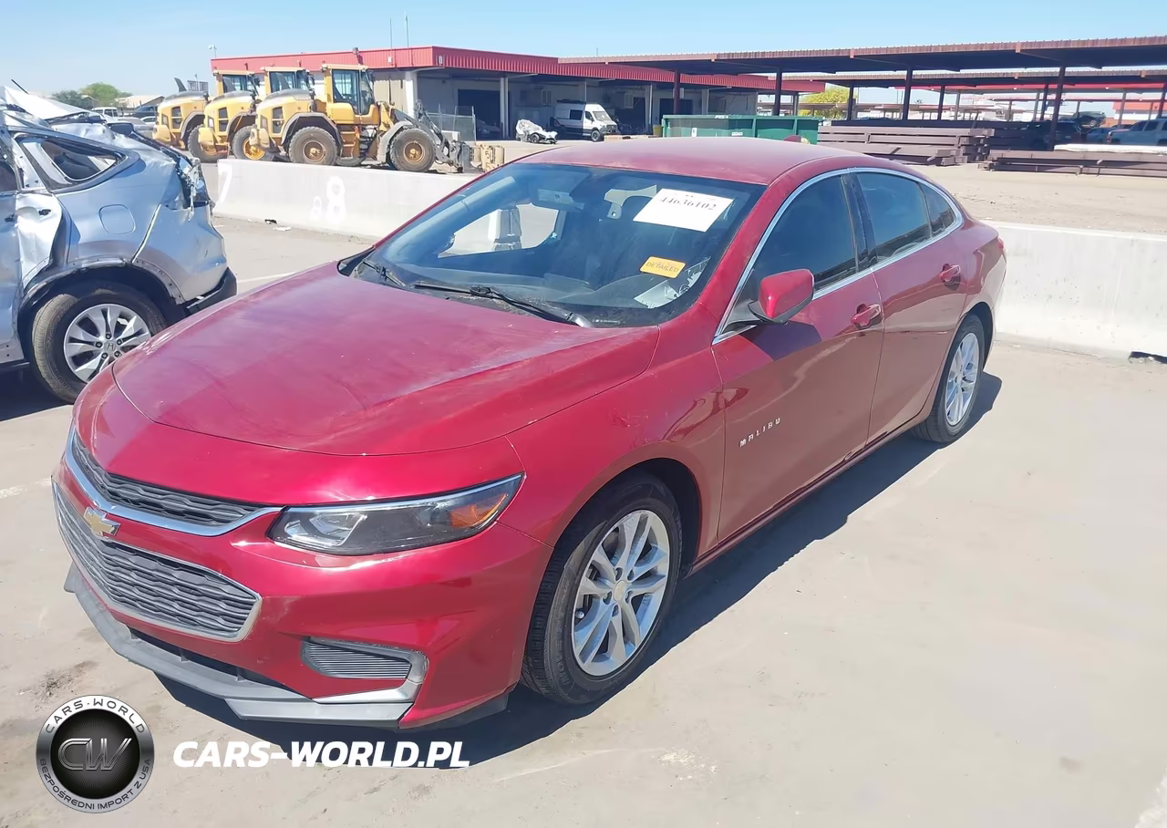 2017 CHEVROLET MALIBU LT VIN:1G1ZE5ST8HF253016 - 2