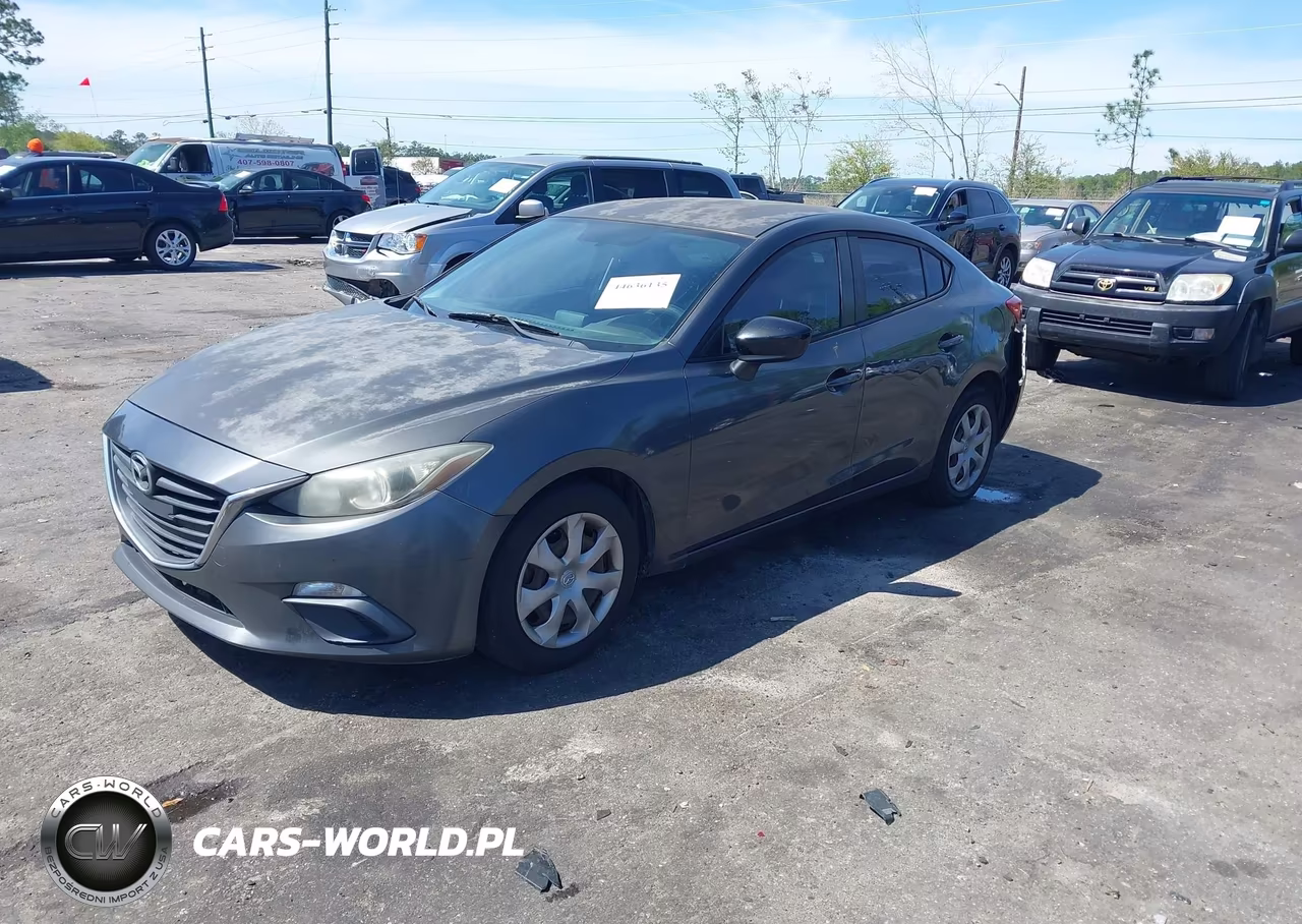 2014 Mazda Mazda3 I Sv VIN:JM1BM1T7XE1148198 - 2