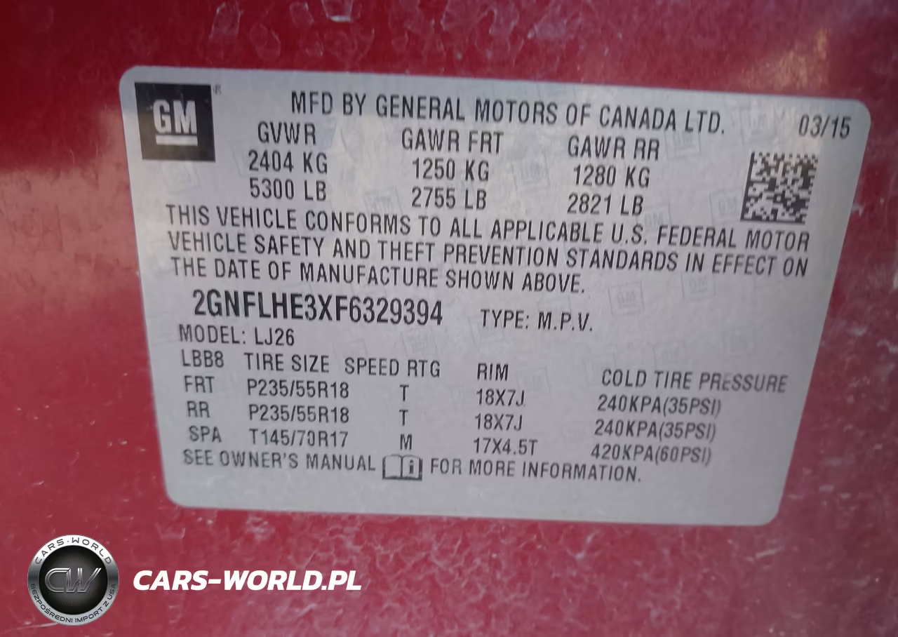 2015 Chevrolet Equinox Ltz VIN:2GNFLHE3XF6329394 - 9