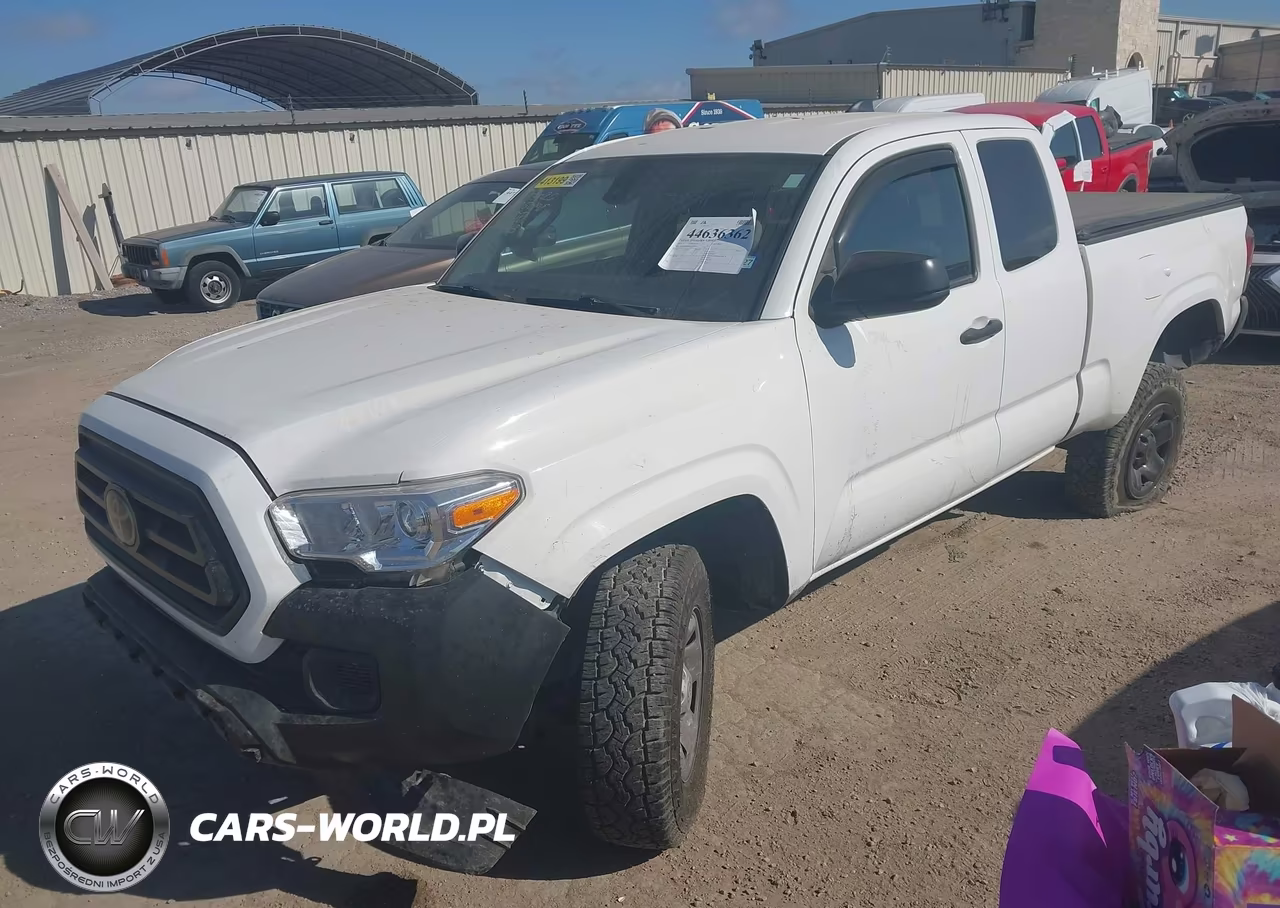 2021 Toyota Tacoma Sr VIN:3TYRX5GN8MT023843 - 2