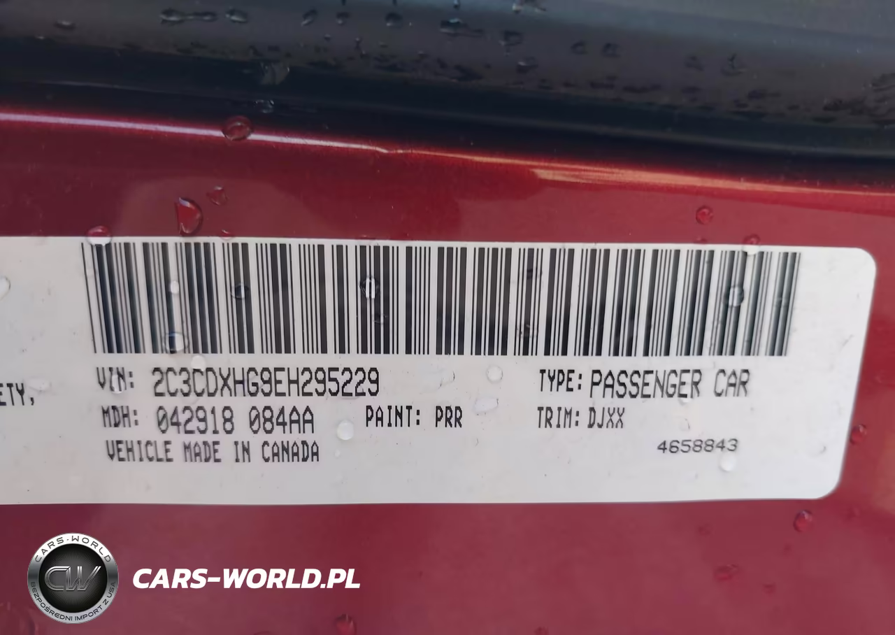 2014 Dodge Charger Sxt 100Th Anniversary VIN:2C3CDXHG9EH295229 - 9