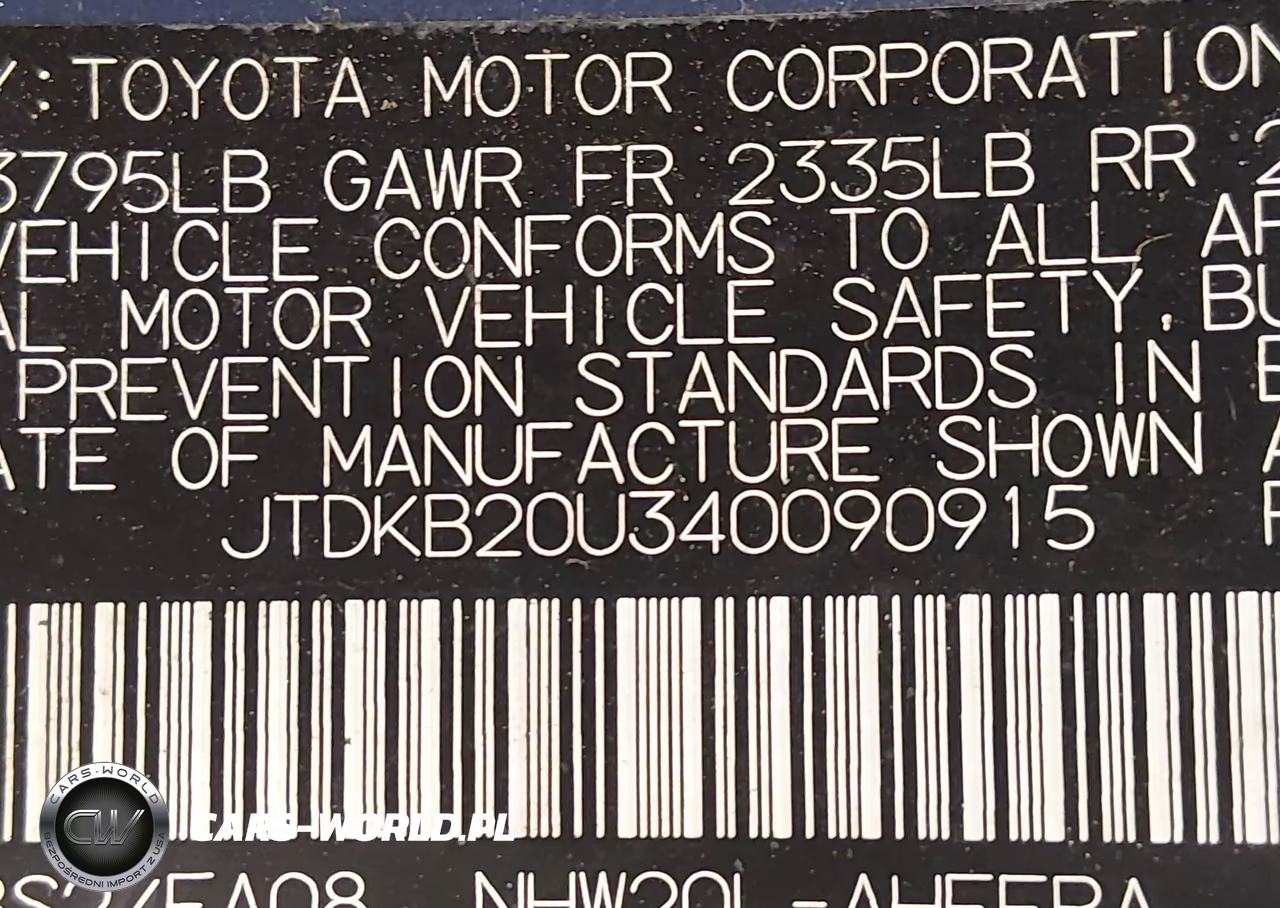 2004 Toyota Prius VIN:JTDKB20U340090915 - 9