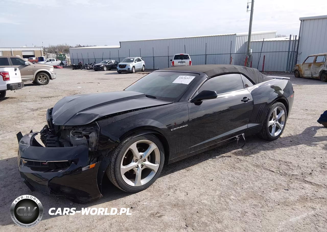 2014 Chevrolet Camaro 2Lt VIN:2G1FC3D37E9294851 - 2