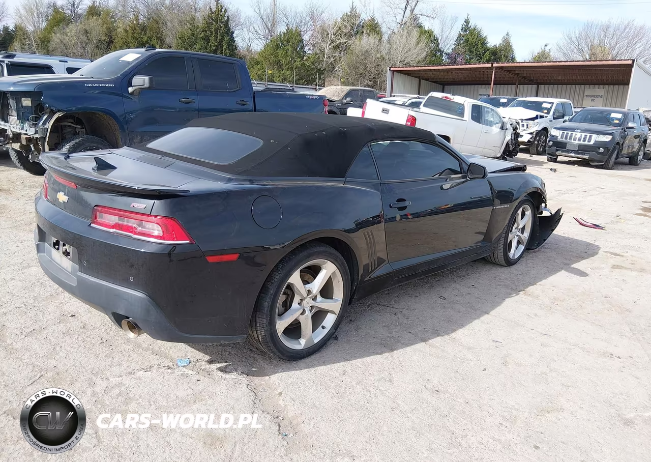 2014 Chevrolet Camaro 2Lt VIN:2G1FC3D37E9294851 - 4