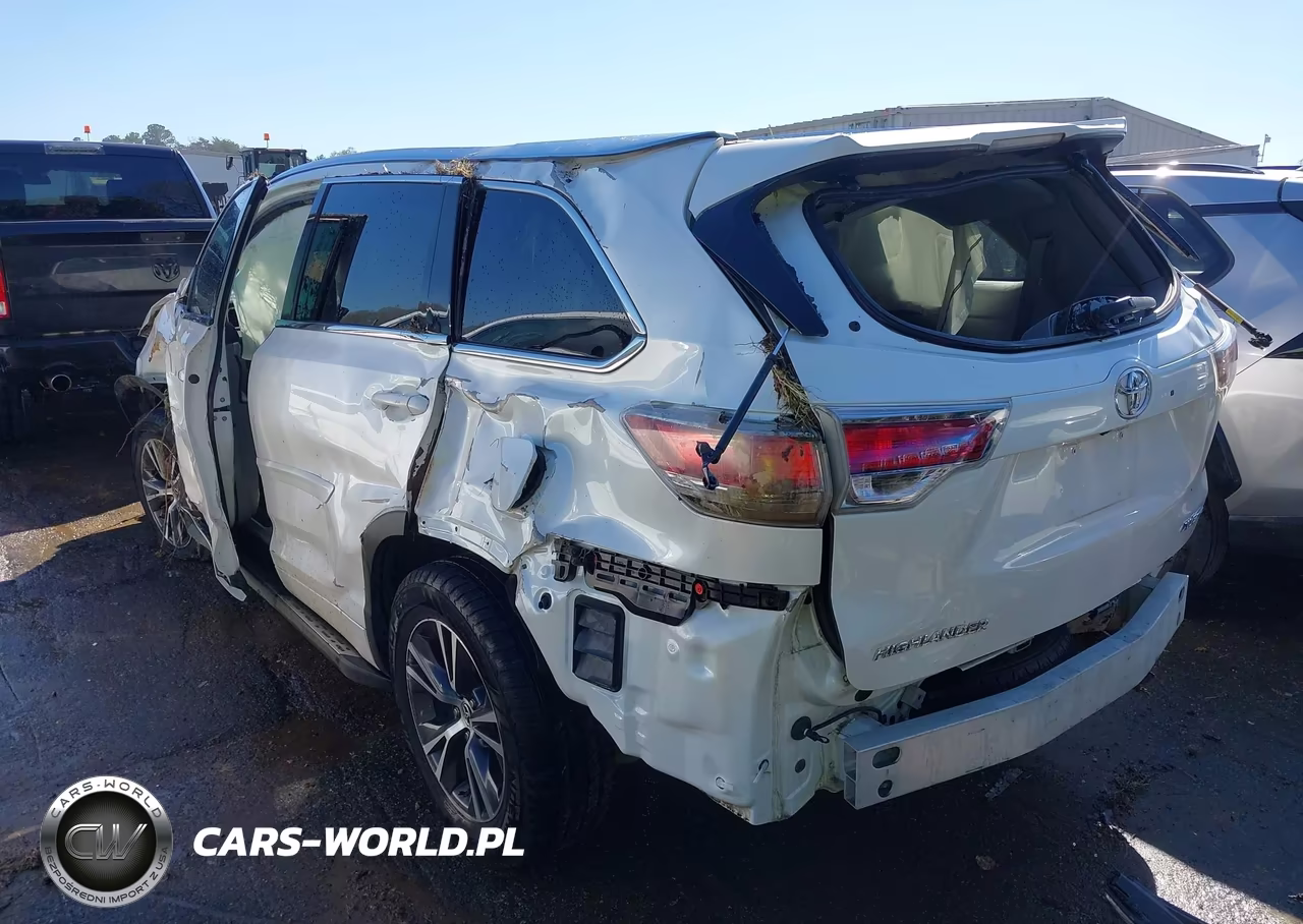 2016 Toyota Highlander Xle V6 VIN:5TDJKRFH2GS247950 - 3