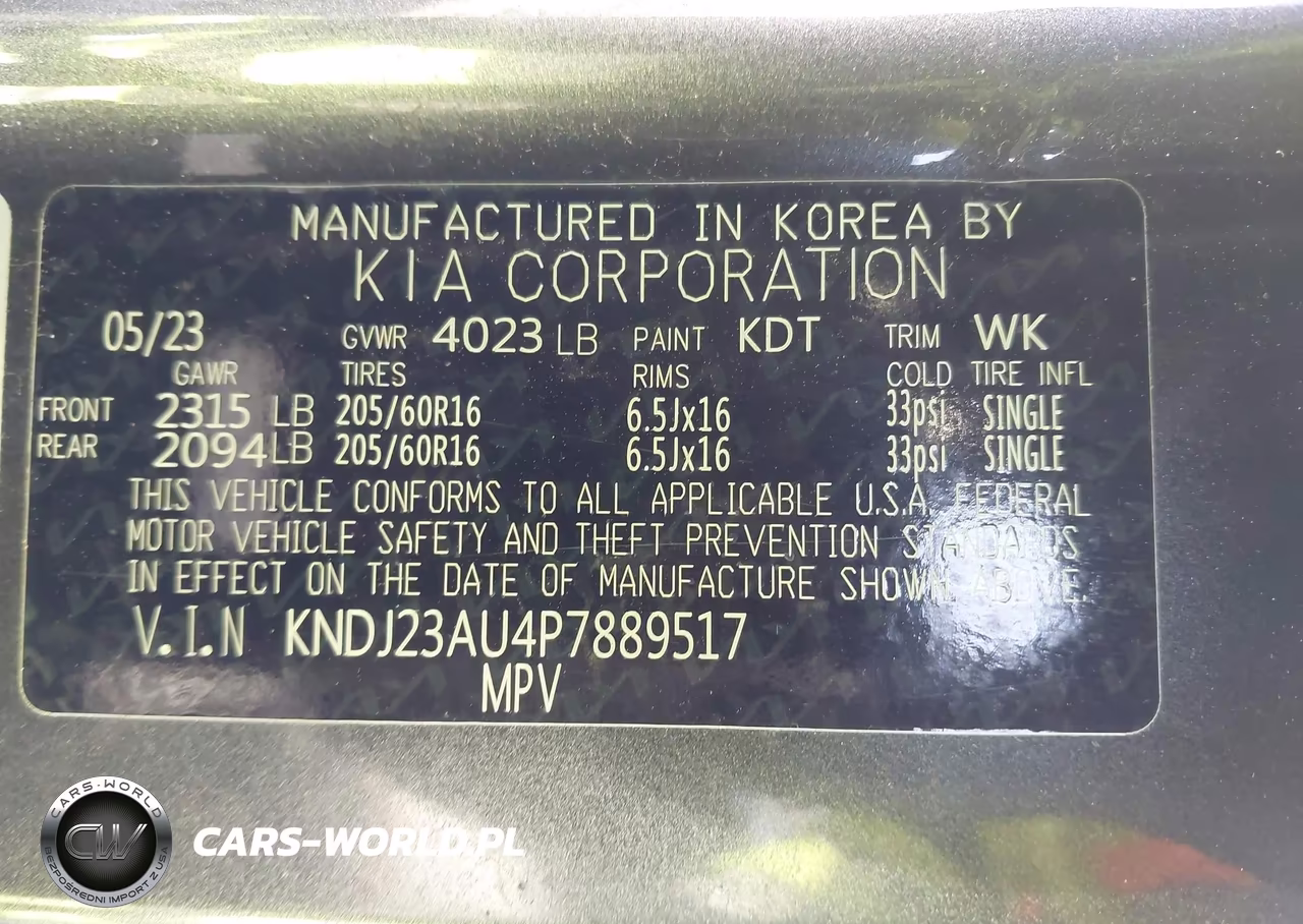 2023 Kia Soul Lx VIN:KNDJ23AU4P7889517 - 9