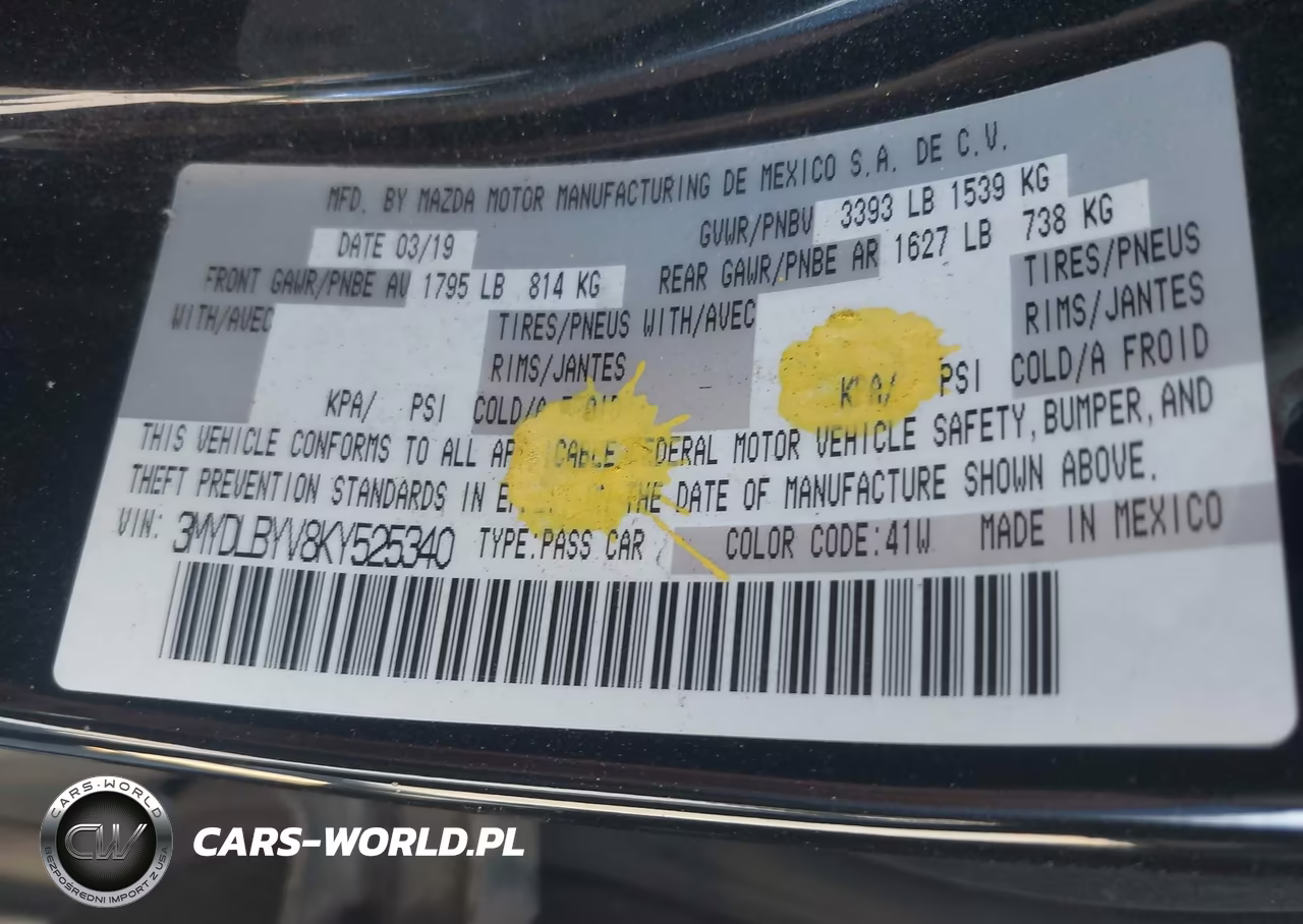 2019 Toyota Yaris Le VIN:3MYDLBYV8KY525340 - 9