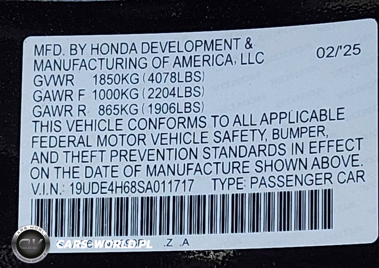 2025 Acura Integra A-Spec Technology VIN:19UDE4H68SA011717 - 9