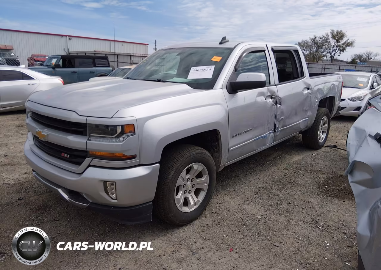 2018 Chevrolet Silverado 1500 2Lt VIN:3GCUKRECXJG603005 - 2