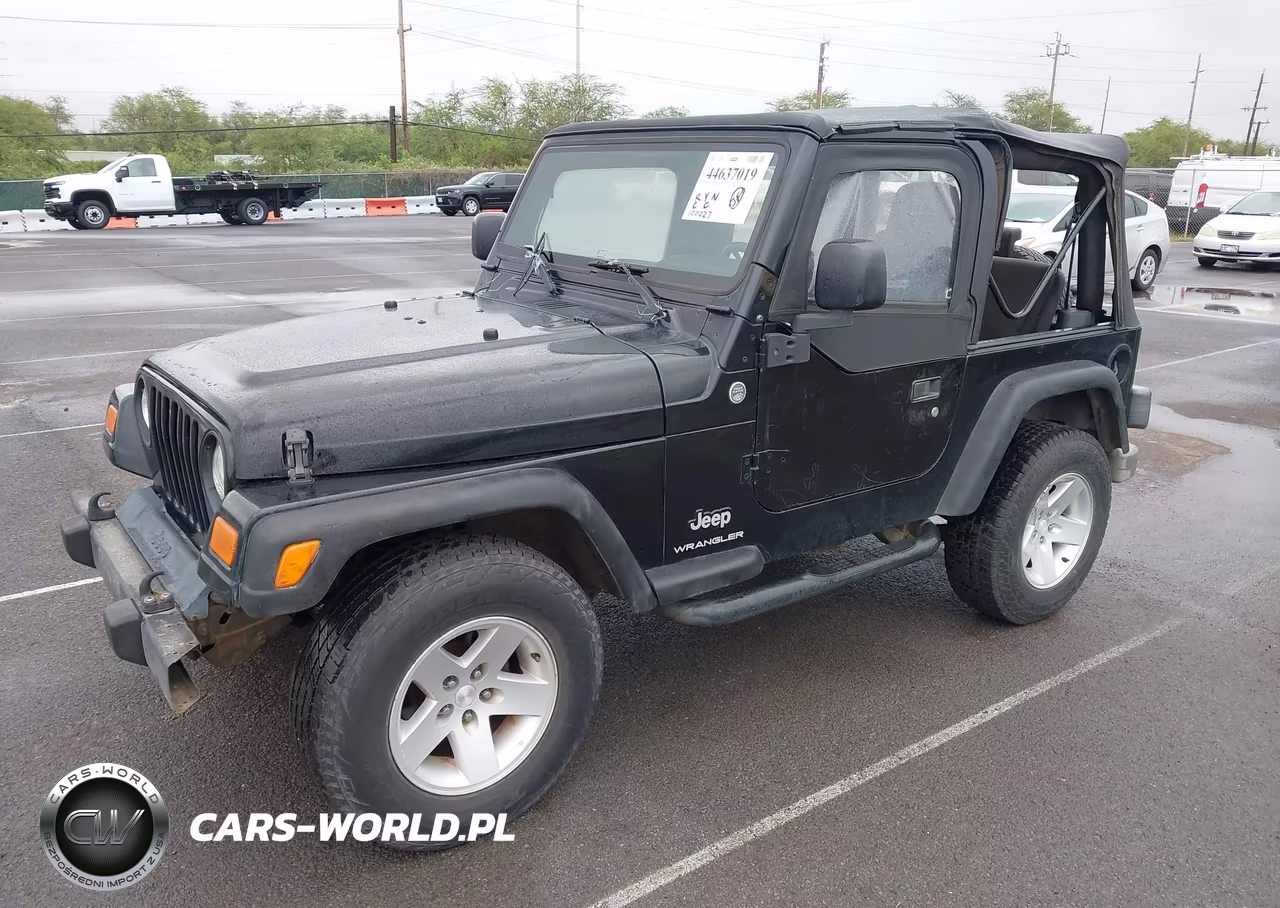 2006 Jeep Wrangler Se VIN:1J4FA29106P770028 - 2