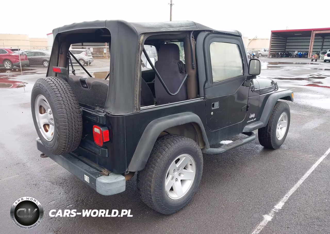 2006 Jeep Wrangler Se VIN:1J4FA29106P770028 - 4