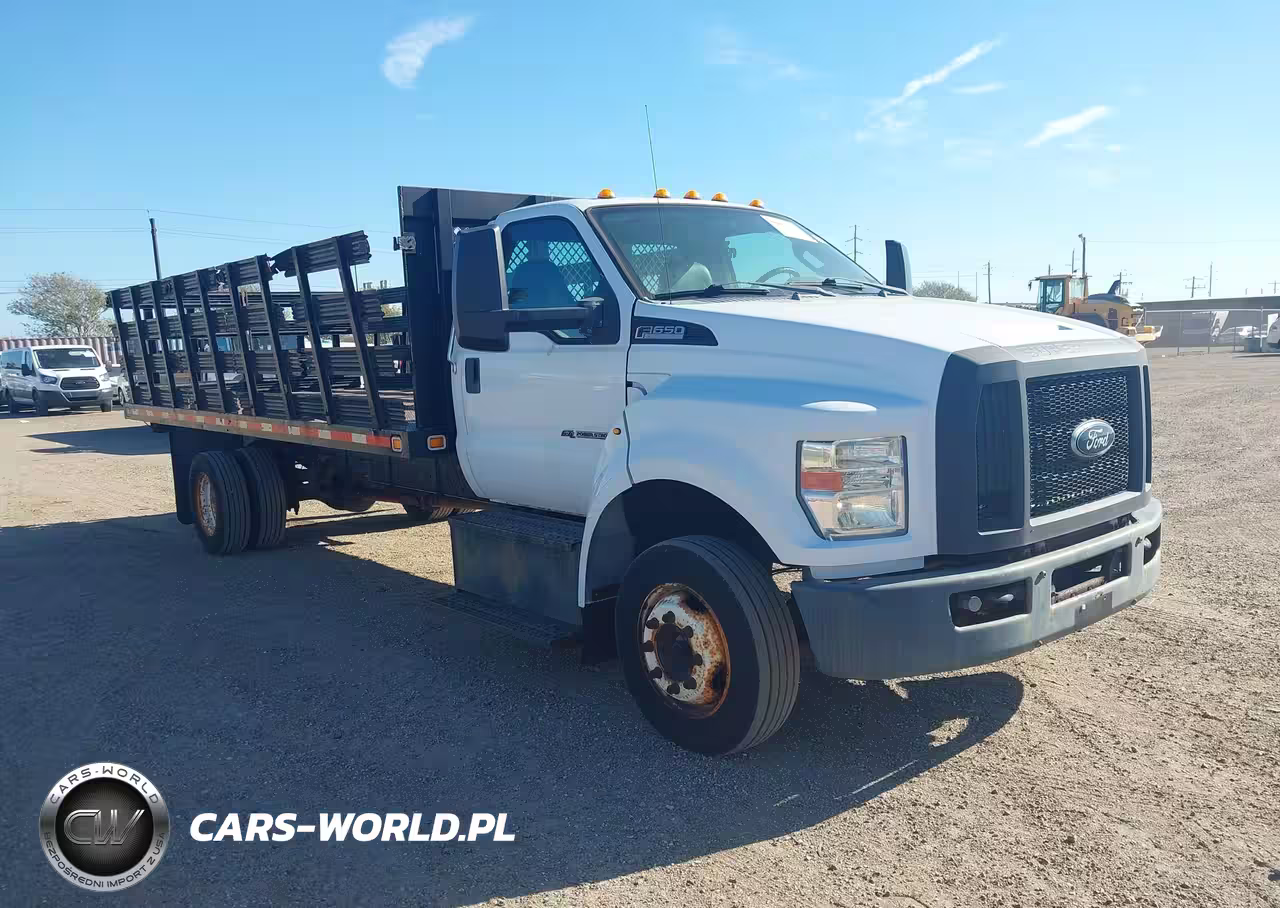 2017 Ford F-650 Diesel Kick-Up Frame