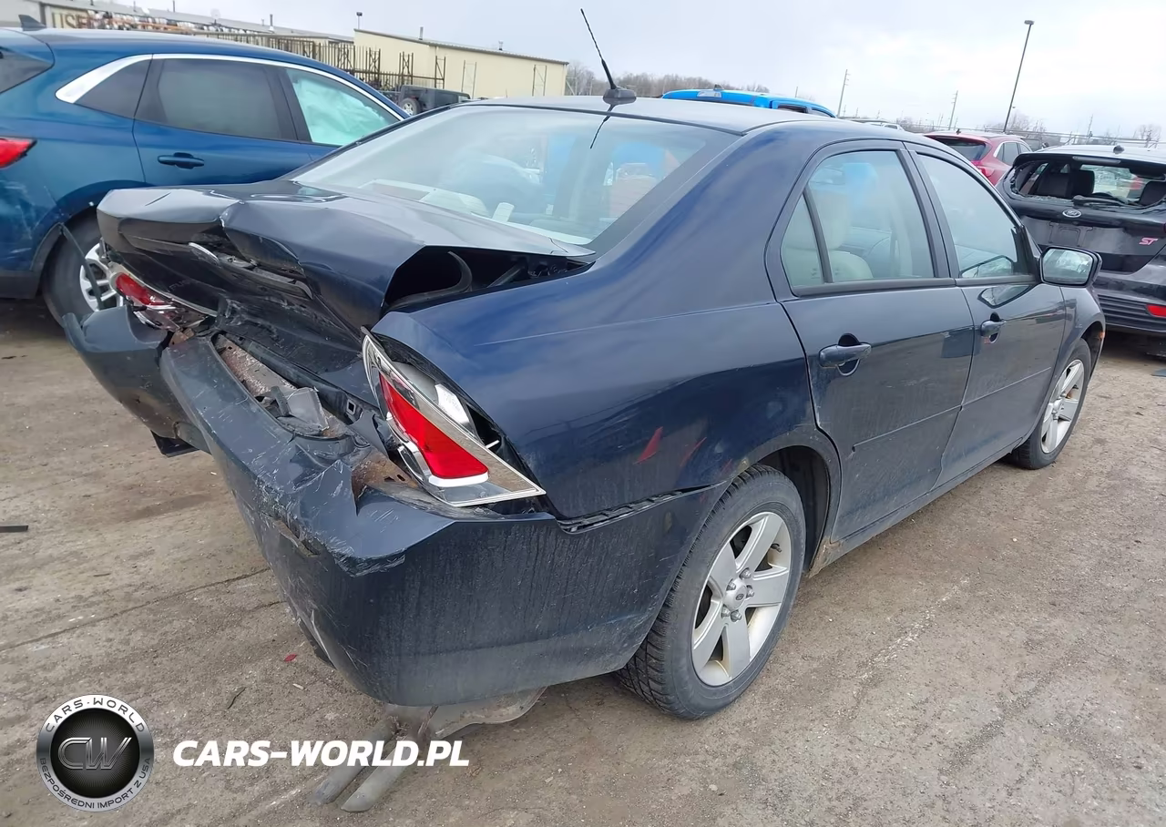 2008 Ford Fusion Se VIN:3FAHP07ZX8R186599 - 4