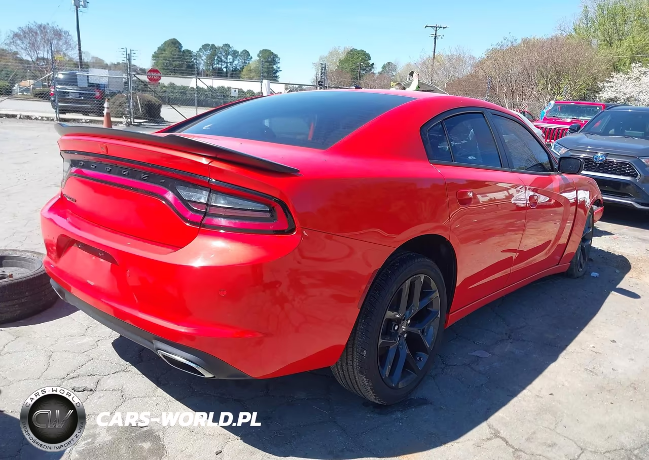 2022 Dodge Charger Sxt Rwd VIN:2C3CDXBG3NH261778 - 4