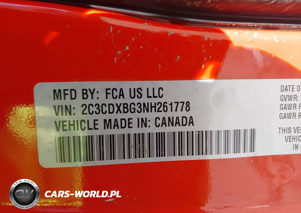 2022 Dodge Charger Sxt Rwd VIN:2C3CDXBG3NH261778 - 9