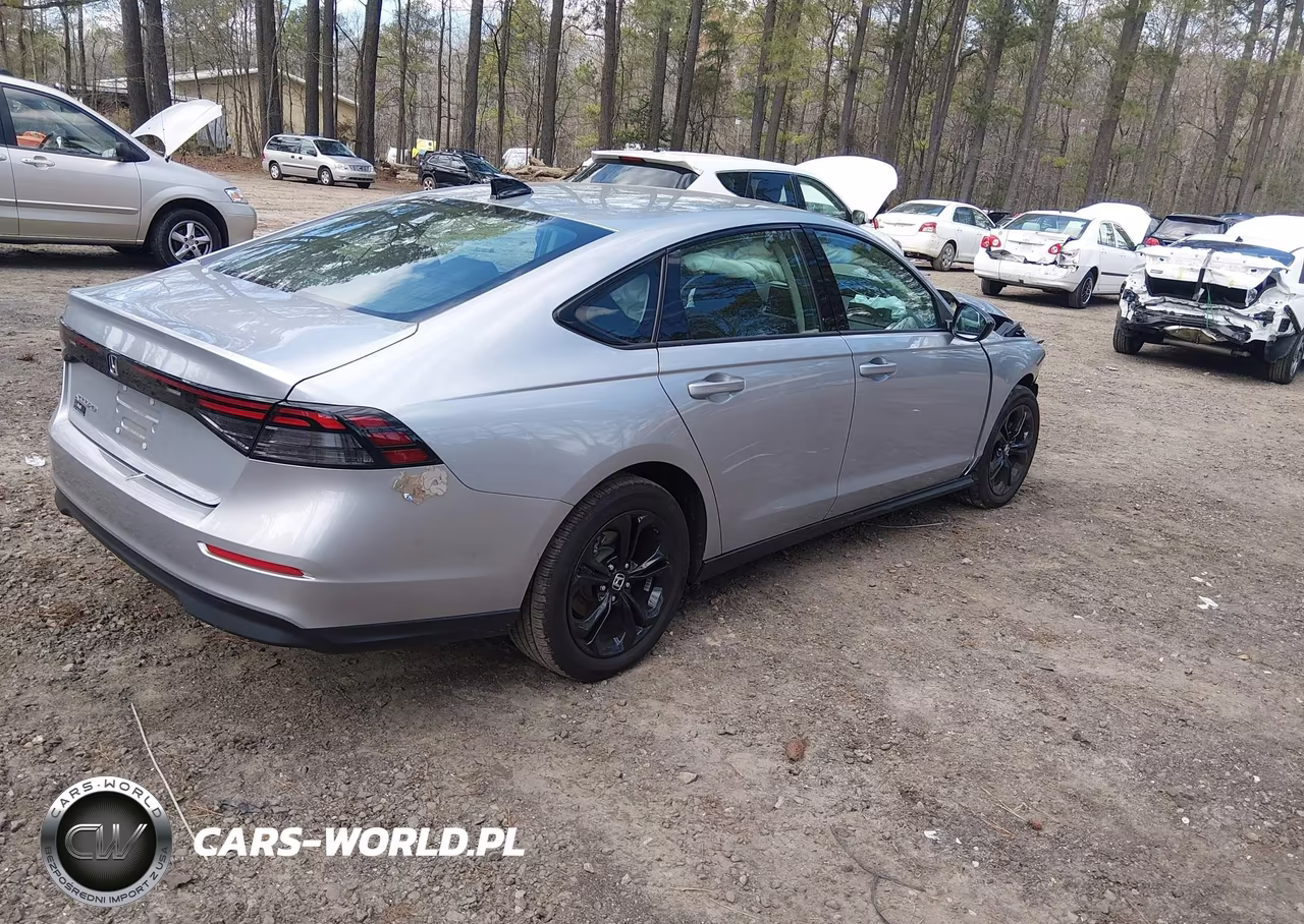 2025 Honda Accord Se VIN:1HGCY1F40SA059912 - 4