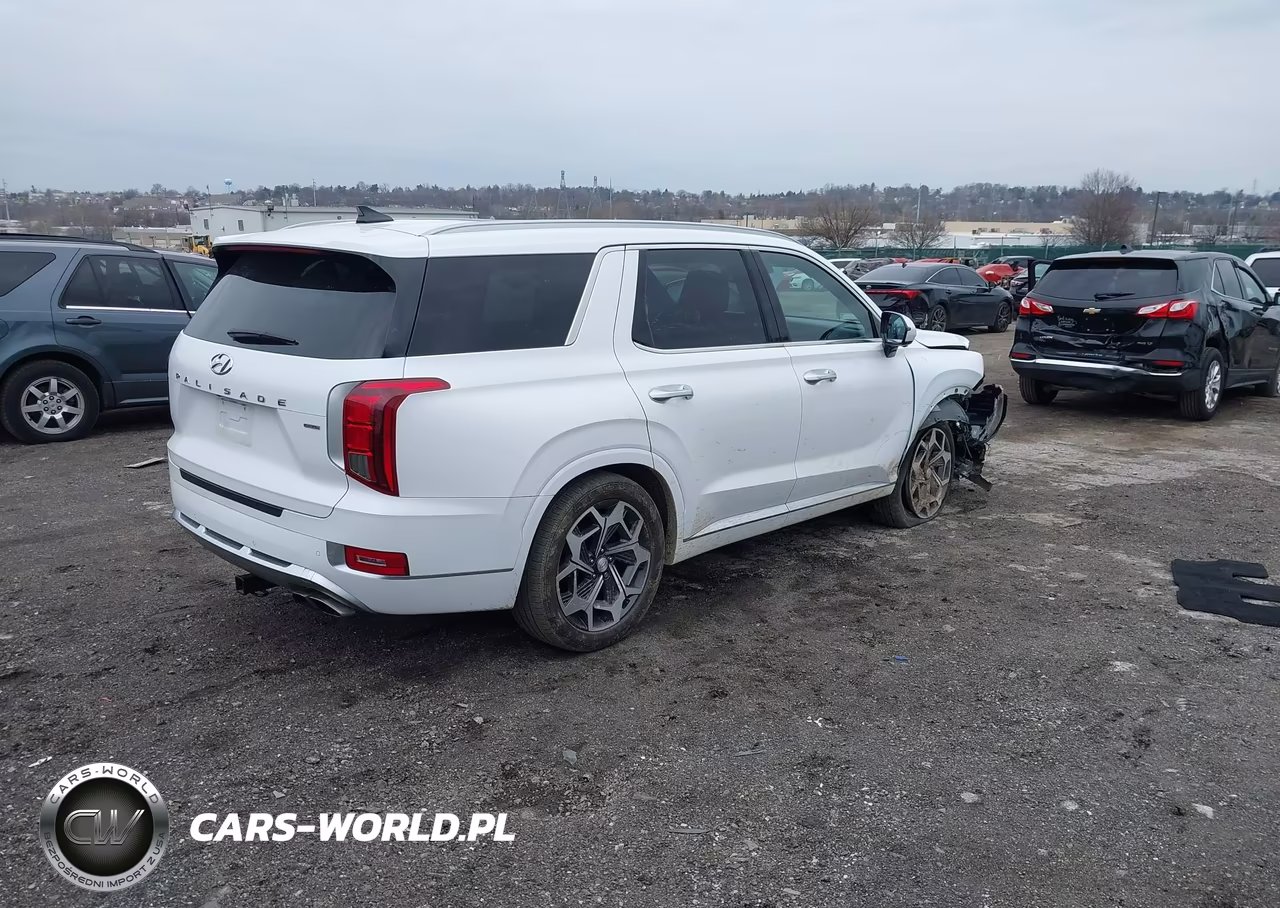 2021 Hyundai Palisade Calligraphy VIN:KM8R7DHE9MU253161 - 4