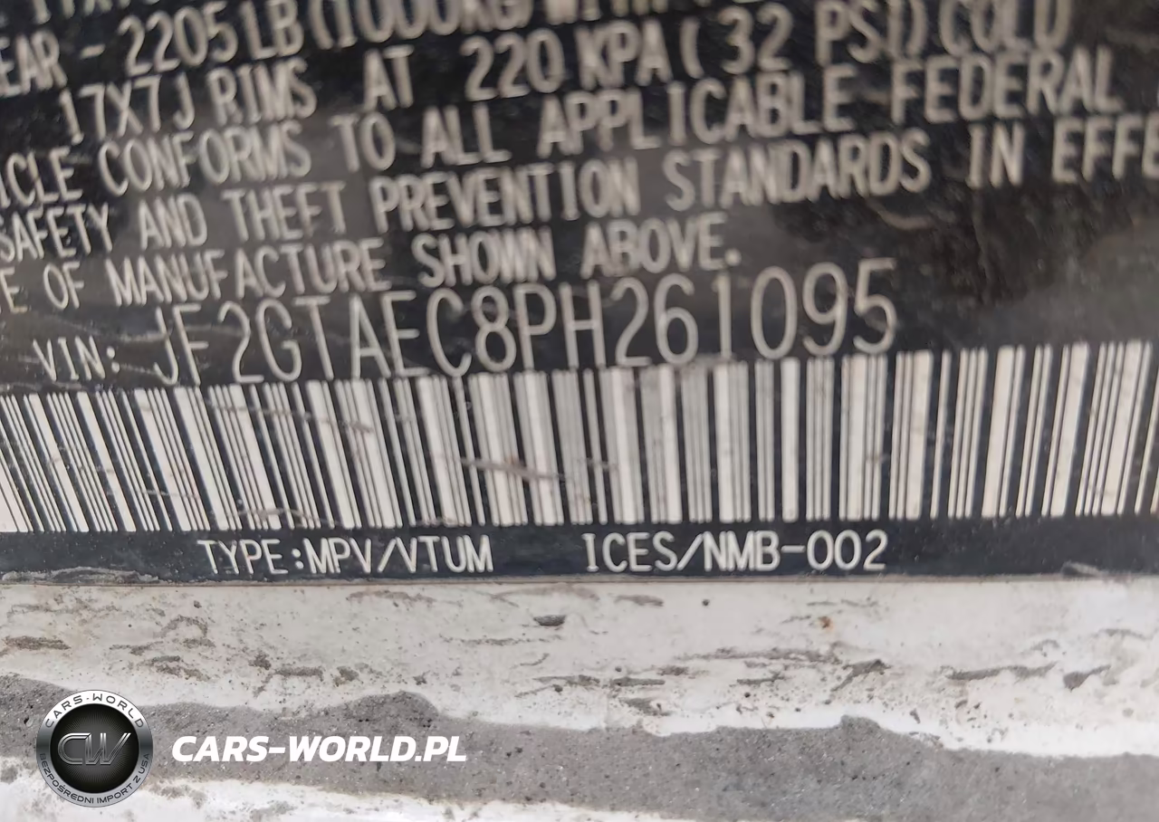 2023 Subaru Crosstrek Premium VIN:JF2GTAEC8PH261095 - 9