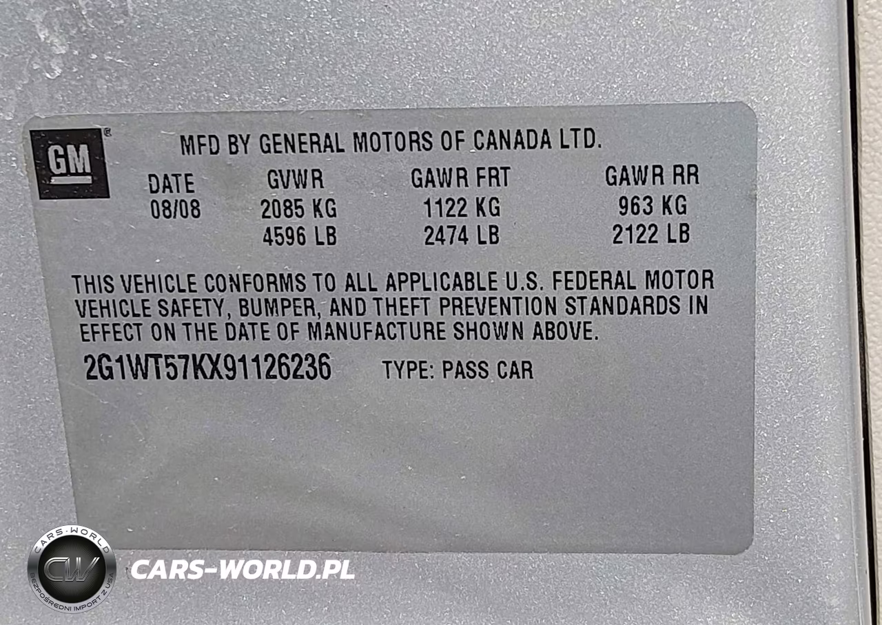 2009 Chevrolet Impala Lt VIN:2G1WT57KX91126236 - 9