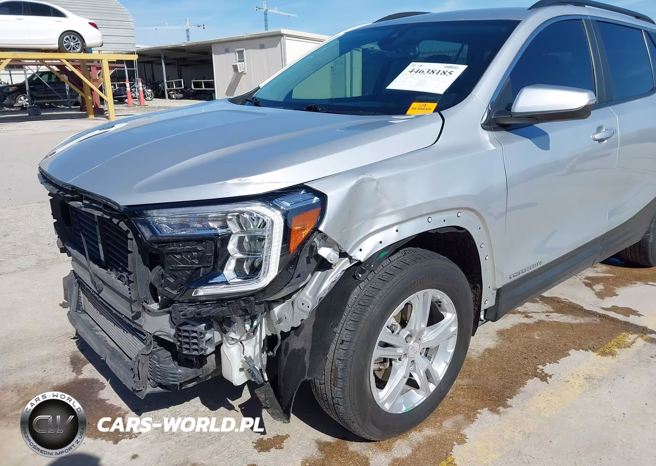 2022 GMC Terrain Fwd Sle VIN:3GKALMEV6NL206462 - 17