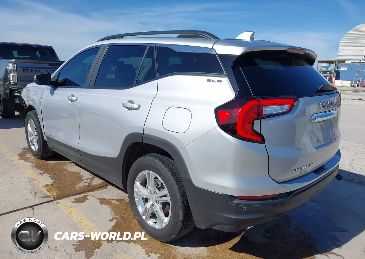 2022 GMC Terrain Fwd Sle VIN:3GKALMEV6NL206462 - 3
