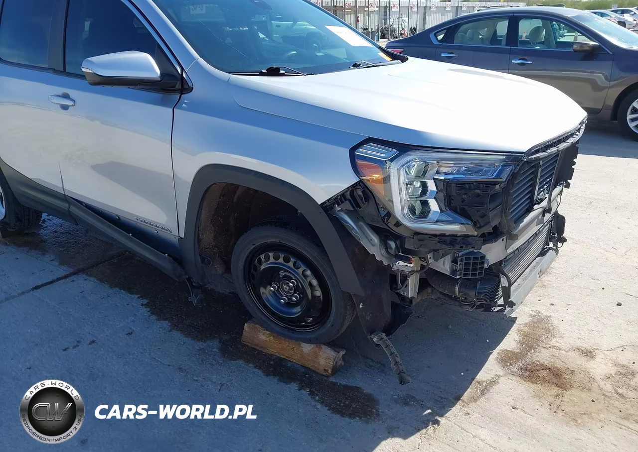 2022 GMC Terrain Fwd Sle VIN:3GKALMEV6NL206462 - 6