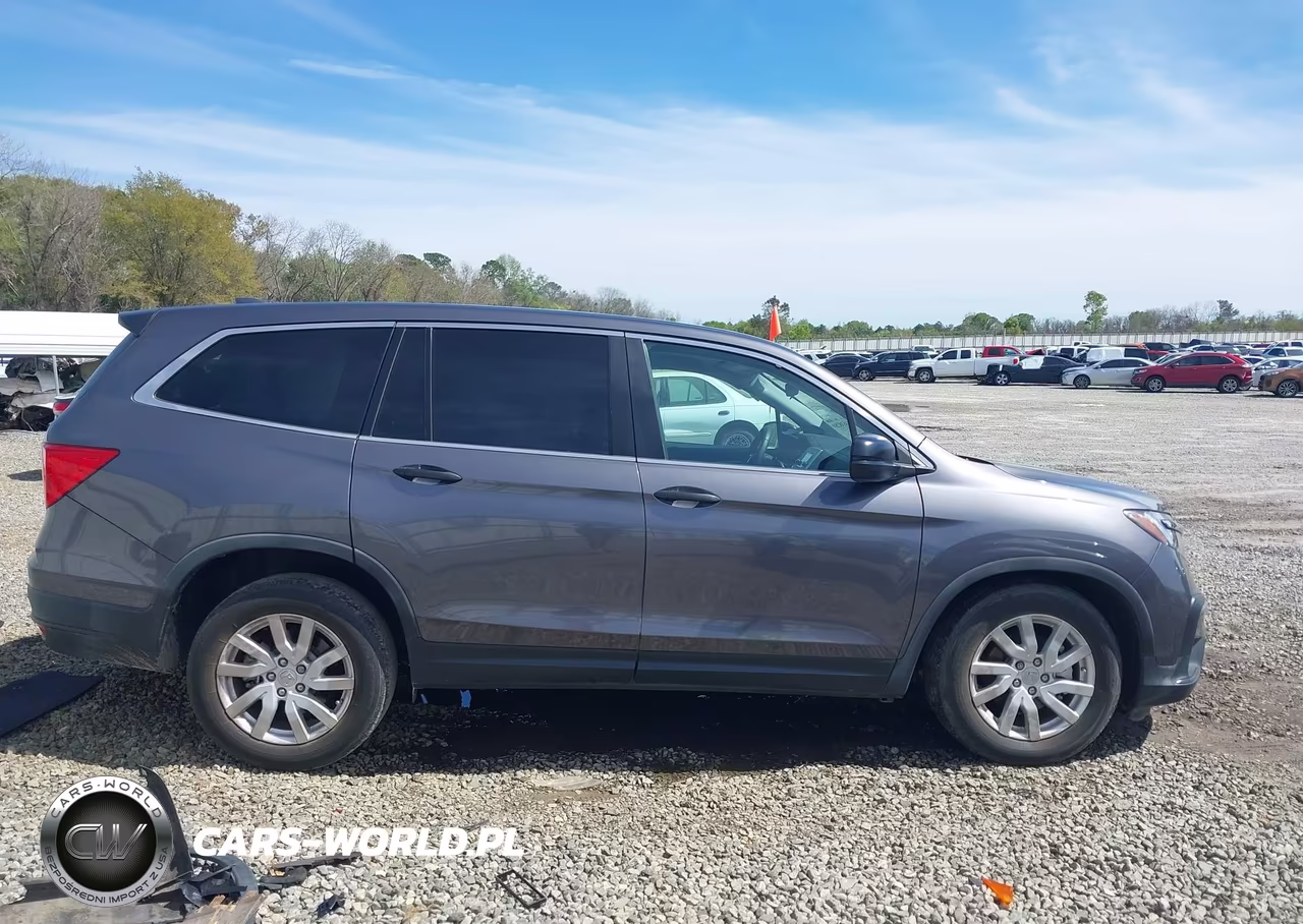 2019 Honda Pilot Lx VIN:5FNYF5H15KB032152 - 14