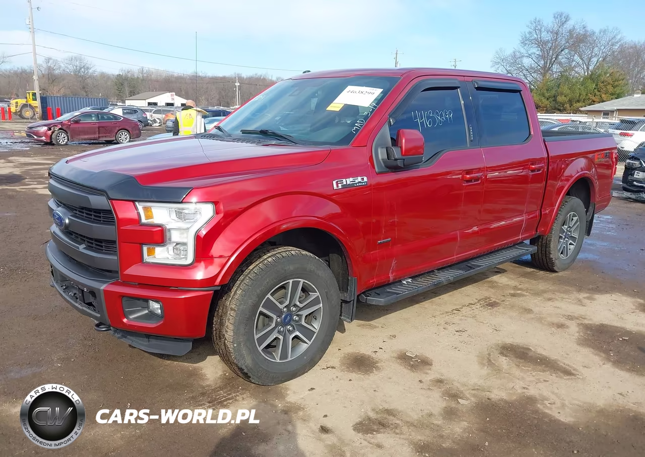 2015 Ford F-150 Lariat VIN:1FTEW1EG9FFC42324 - 2